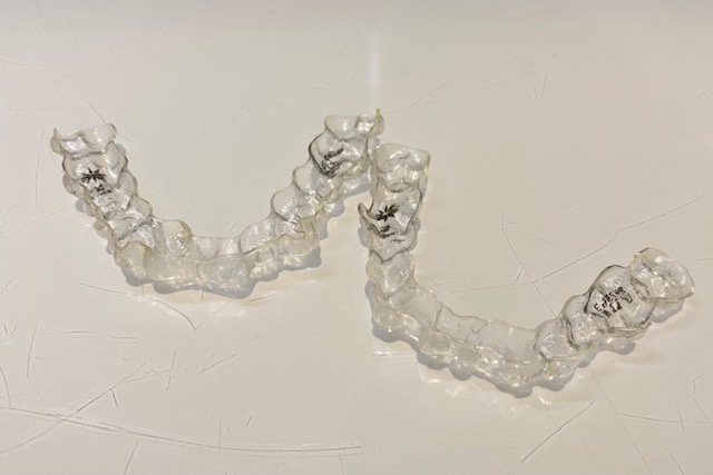 こちらが実際のアライナー(マウスピース)です!