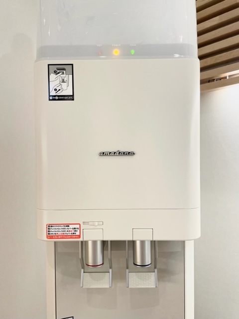 新しいウォーターサーバーになりました☆