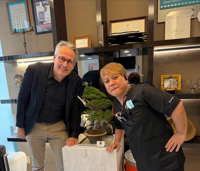 日本を大変気に入ってくれているようで、和食も大好きなパスカル博士。
有意義なお